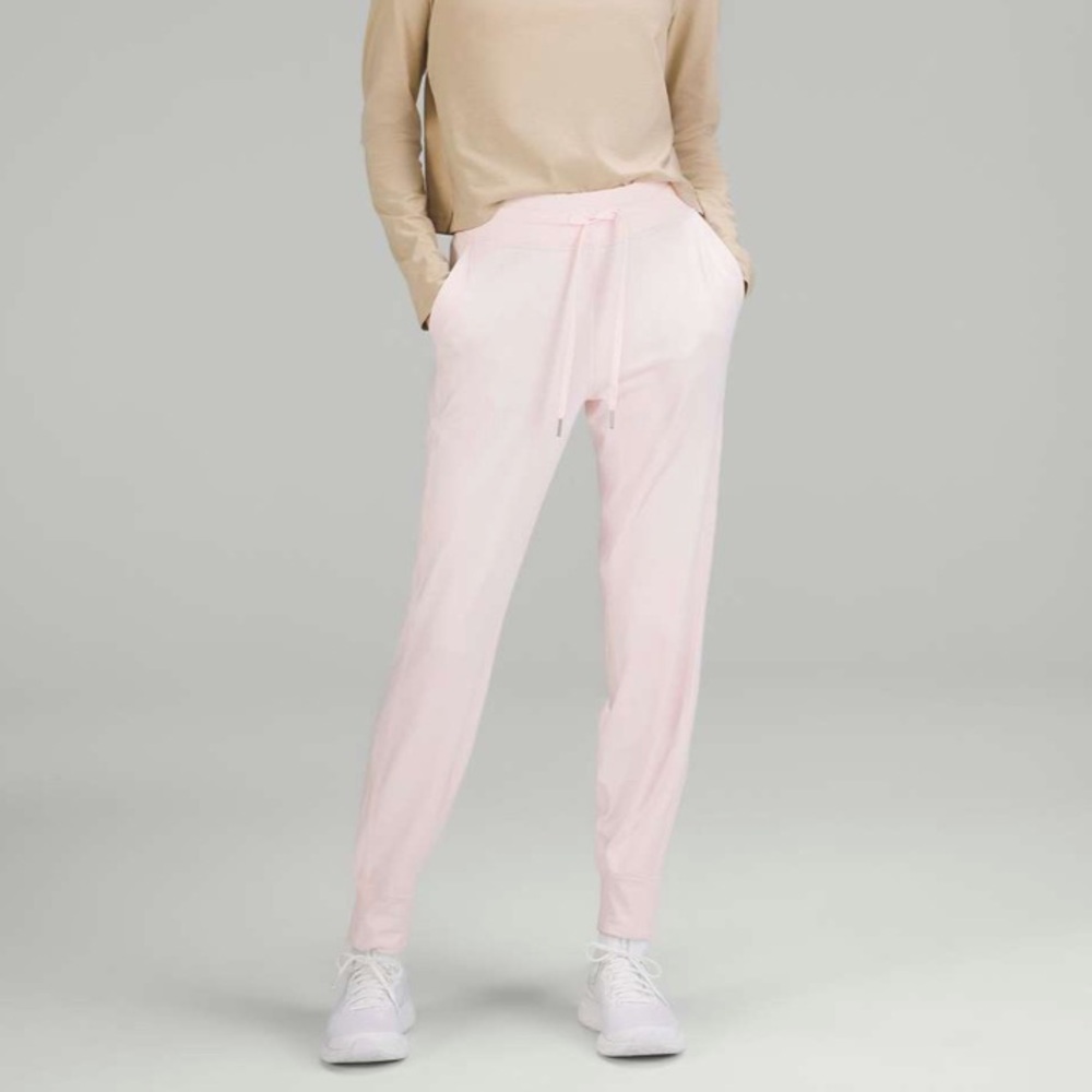 Lululemon Ready to Rulu Joggers Strawberry Milkshake